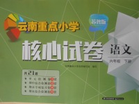 2018年云南重點小學(xué)核心試卷六年級語文下冊蘇教版