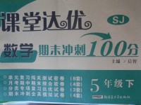 2018年課堂達優(yōu)期末沖刺100分五年級數(shù)學(xué)下冊蘇教版