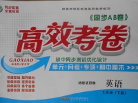 2018年同步AB卷高效考卷七年級(jí)英語(yǔ)下冊(cè)