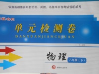 2018年新疆名校單元檢測(cè)卷八年級(jí)物理下冊(cè)