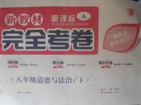 2018年新教材完全考卷八年級(jí)道德與法治下冊人教版