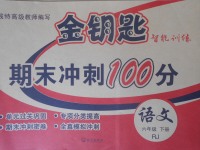 2018年金鑰匙期末沖刺100分六年級(jí)語(yǔ)文下冊(cè)人教版