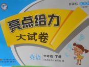 2018年亮點給力大試卷六年級英語下冊江蘇版