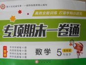 2018年專項(xiàng)期末一卷通五年級(jí)數(shù)學(xué)下冊(cè)冀教版