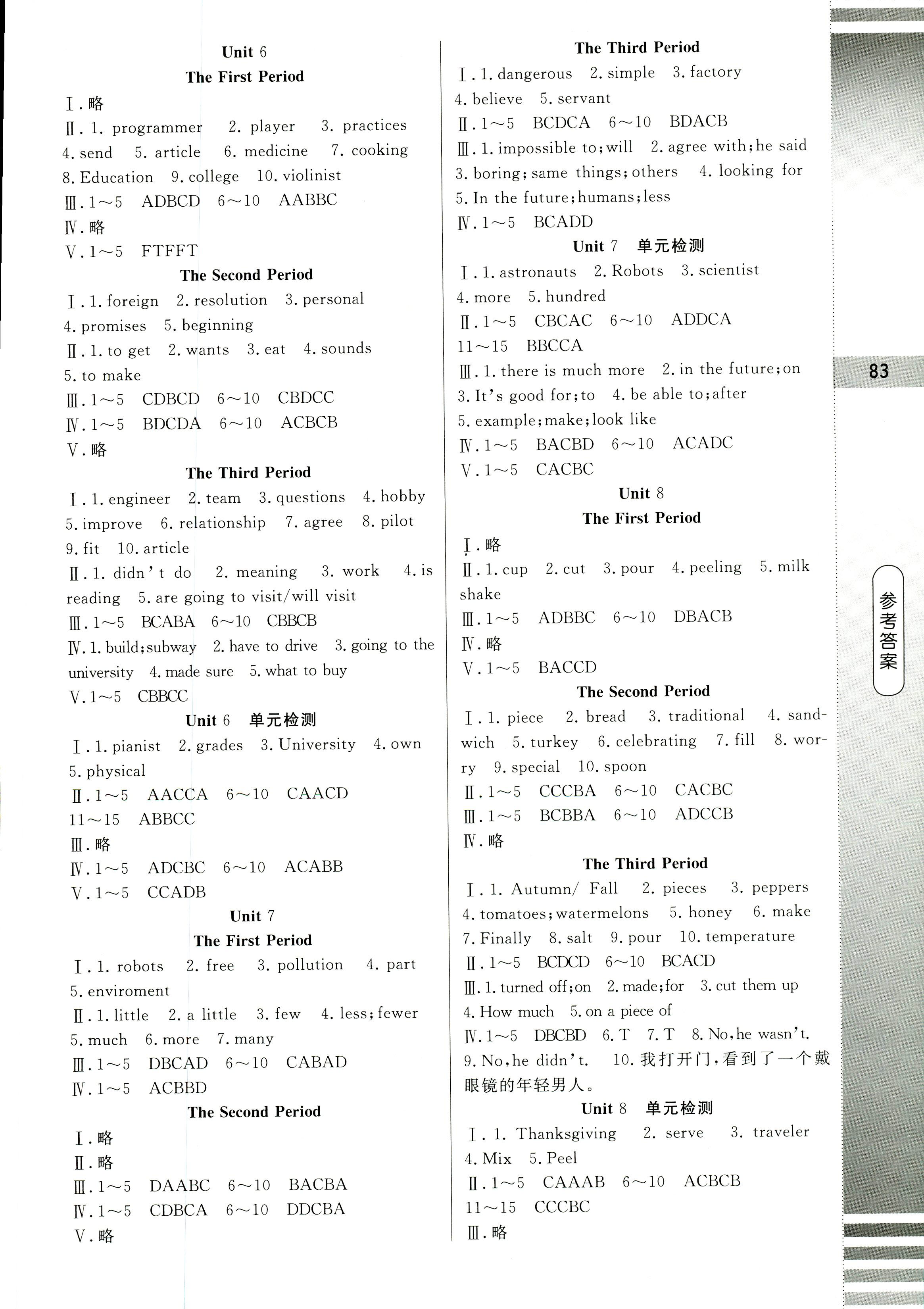 2018年同步練習(xí)冊(cè)課時(shí)筆記八年級(jí)英語其它 第2頁