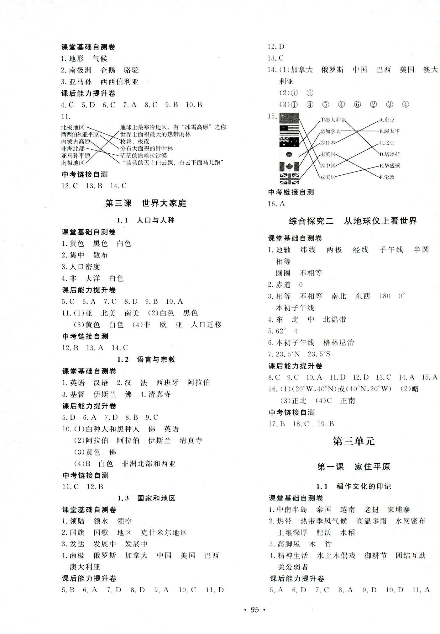 2018年花山小状元学科能力达标初中生100全优卷七年级历史人教版 第3页