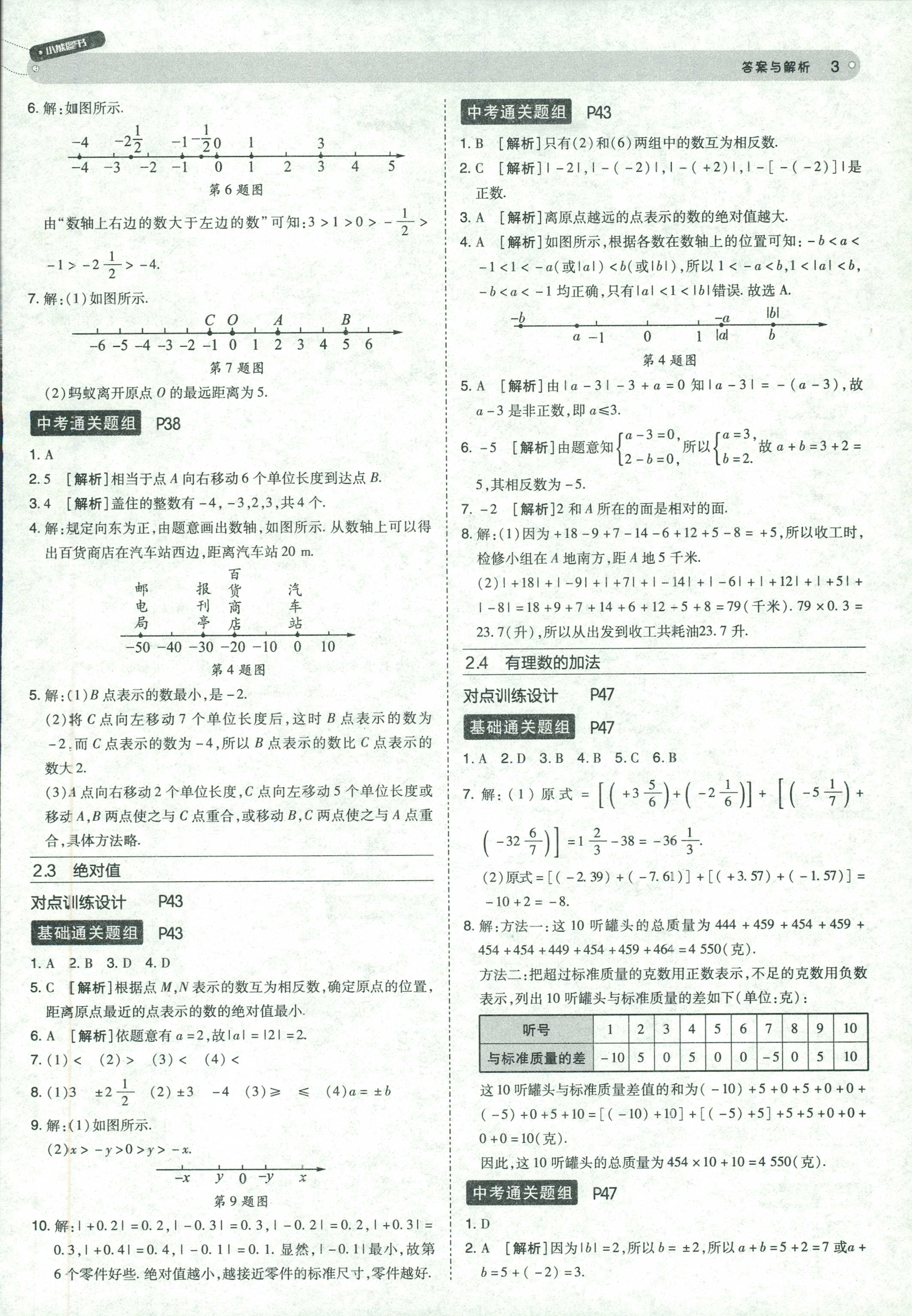 2018年教材完全解讀七年級(jí)數(shù)學(xué)北師大版 第3頁(yè)