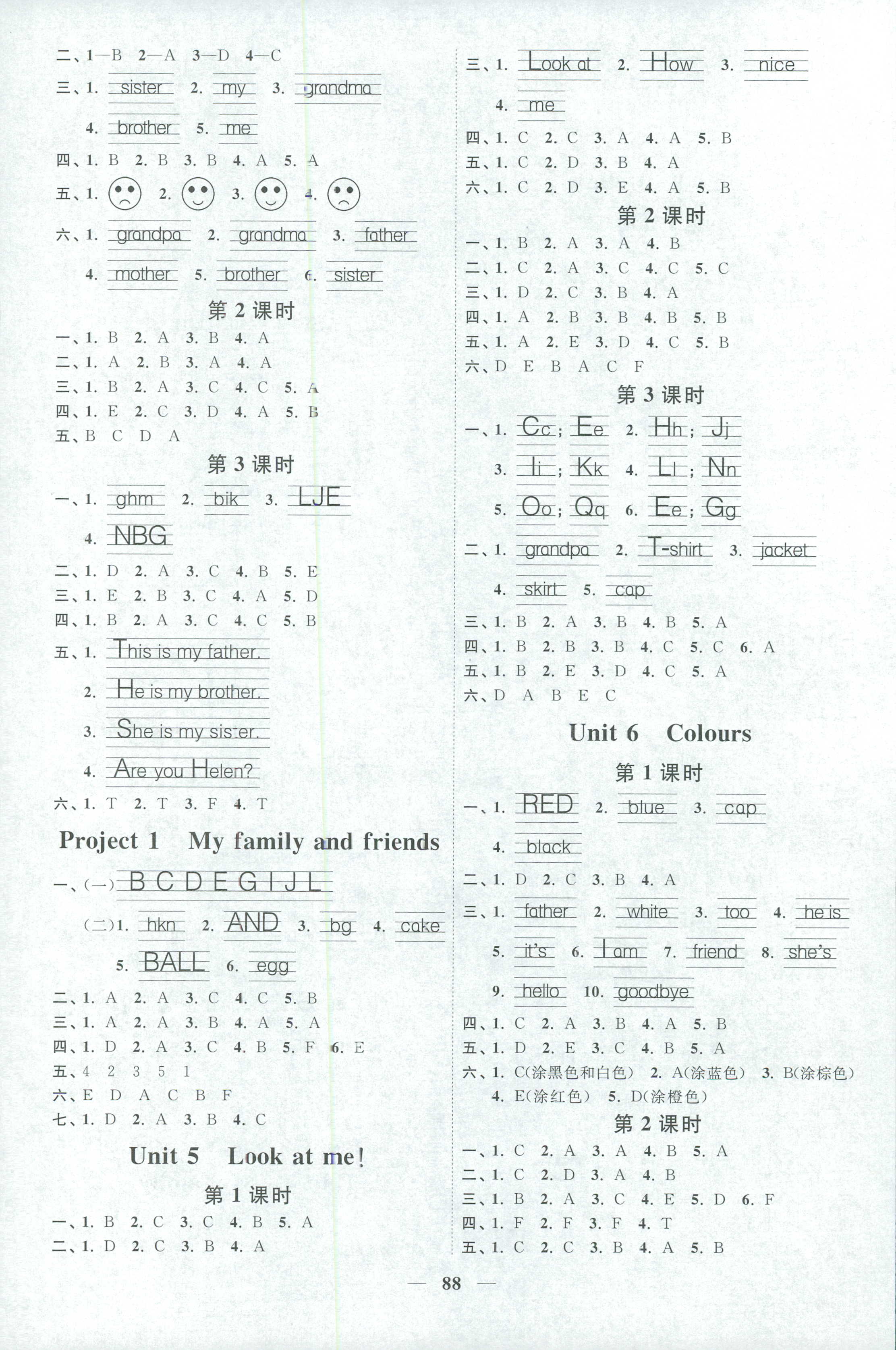 2018年陽(yáng)光同學(xué)課時(shí)優(yōu)化作業(yè)三年級(jí)英語(yǔ)人教版 第2頁(yè)