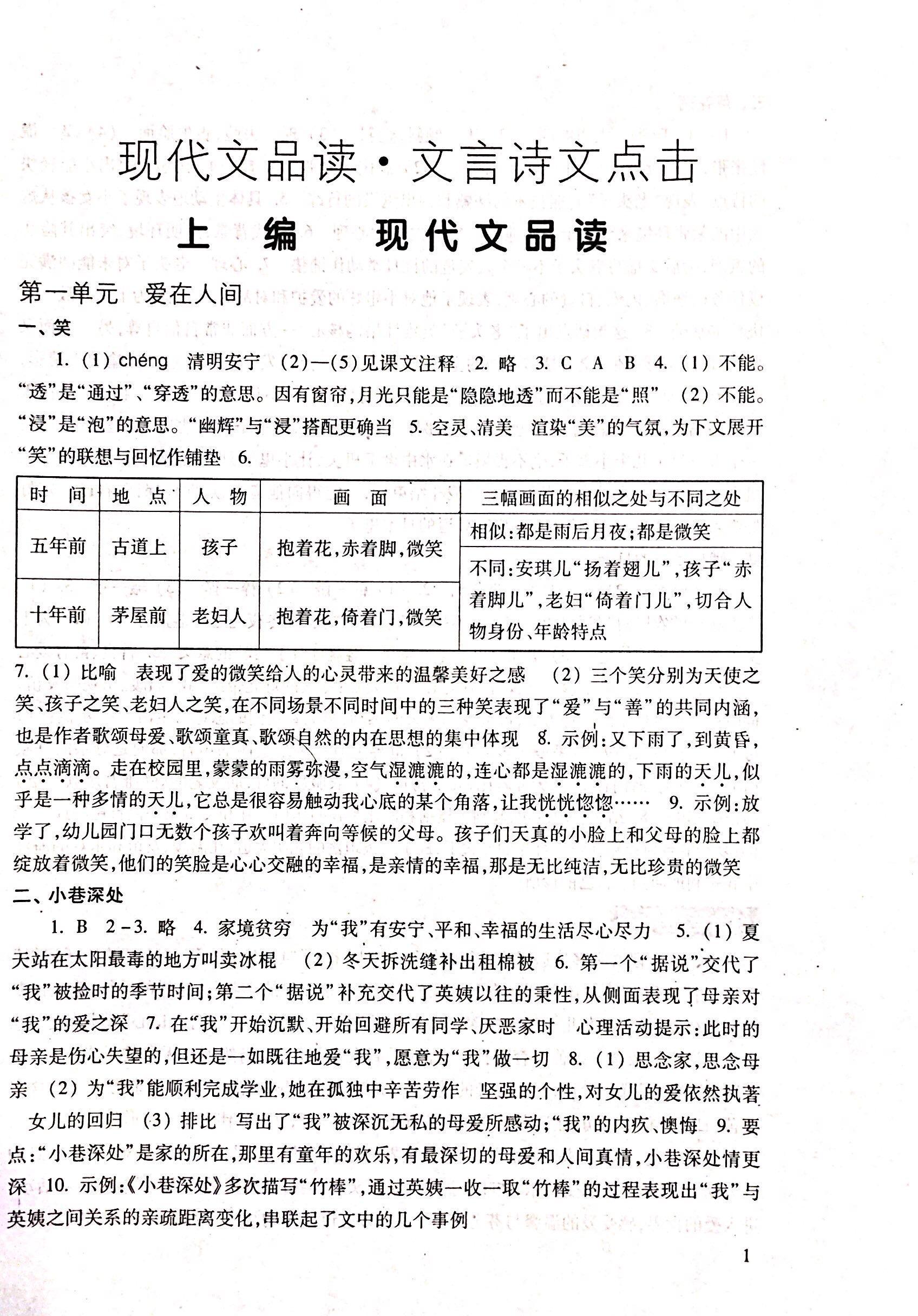 2017年現(xiàn)代文閱讀八年級(jí)語(yǔ)文人教版 第1頁(yè)