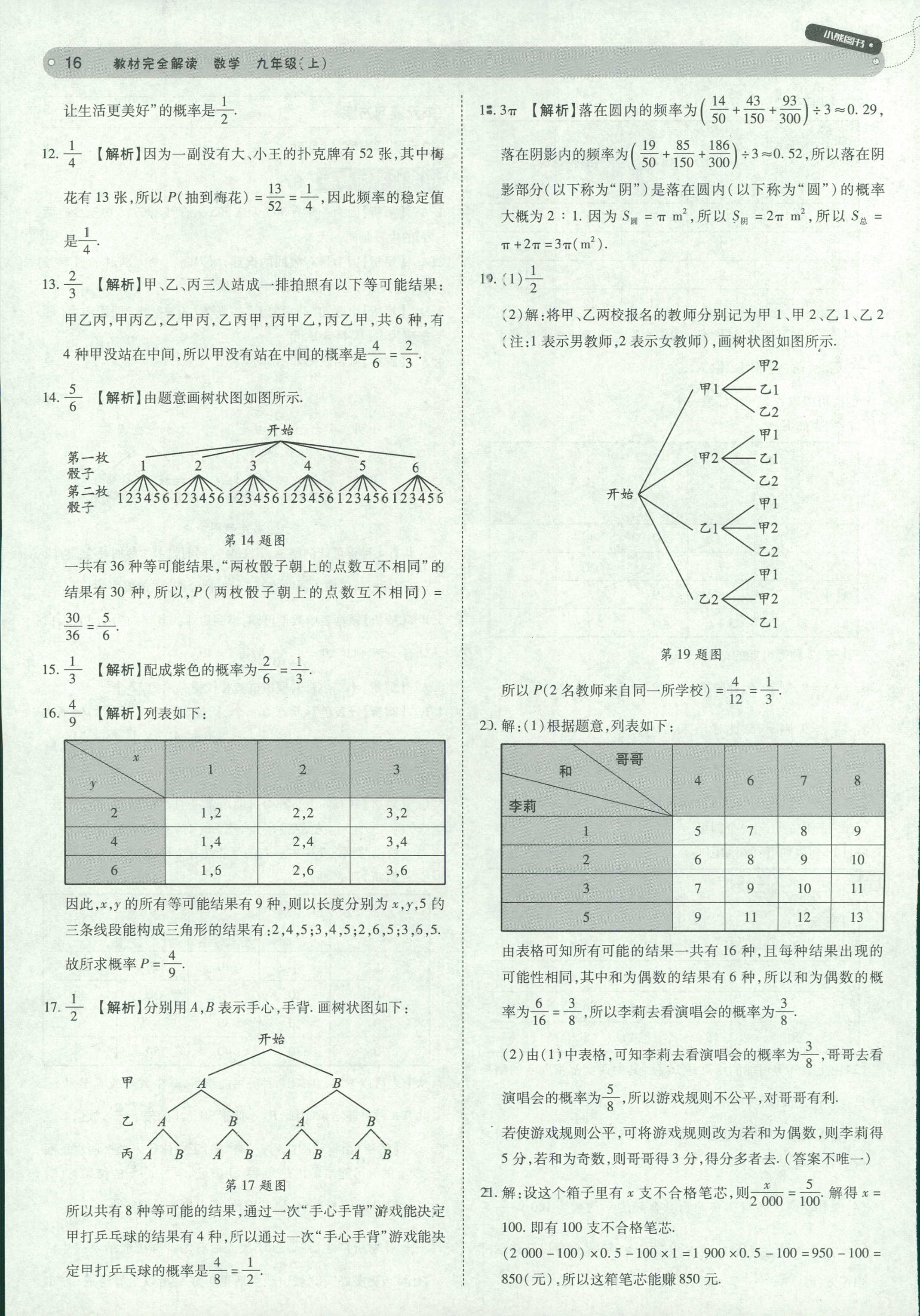 2018年教材完全解讀九年級(jí)數(shù)學(xué)北師大版 第16頁(yè)