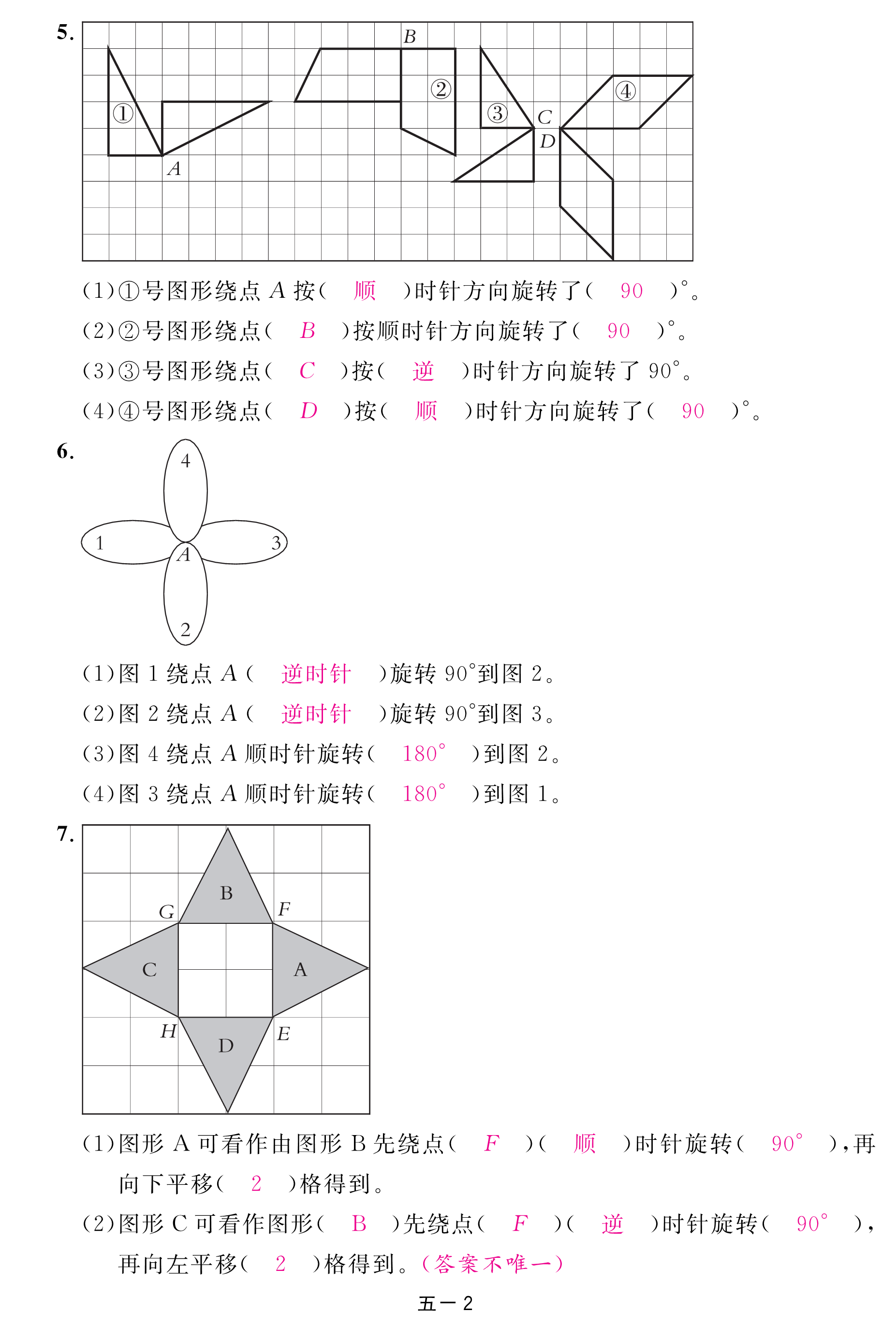 2018年領(lǐng)航新課標(biāo)數(shù)學(xué)練習(xí)冊(cè)五年級(jí)人教版 第88頁(yè)