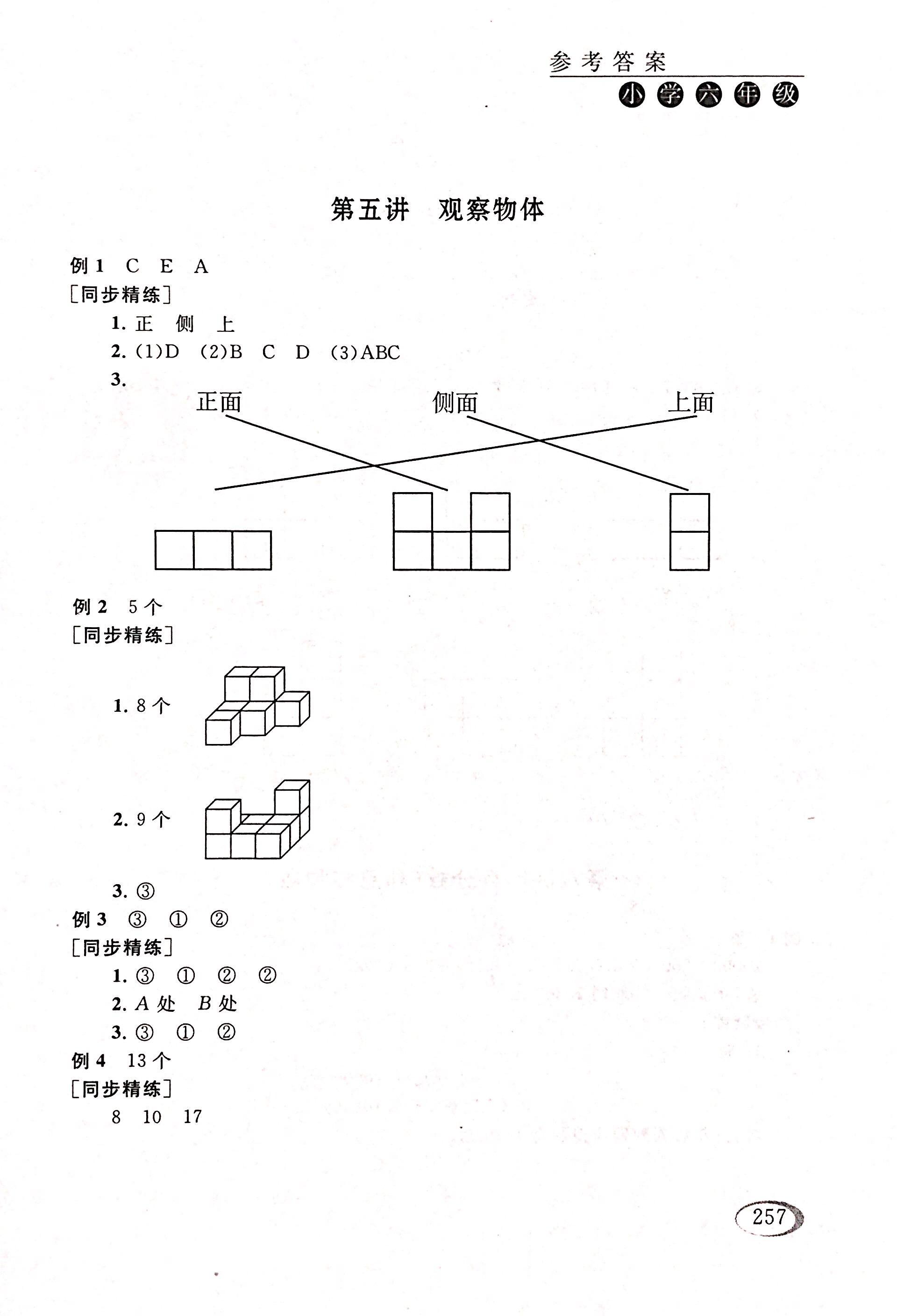 2017年同步奥数培优六年级数学人教版 第19页