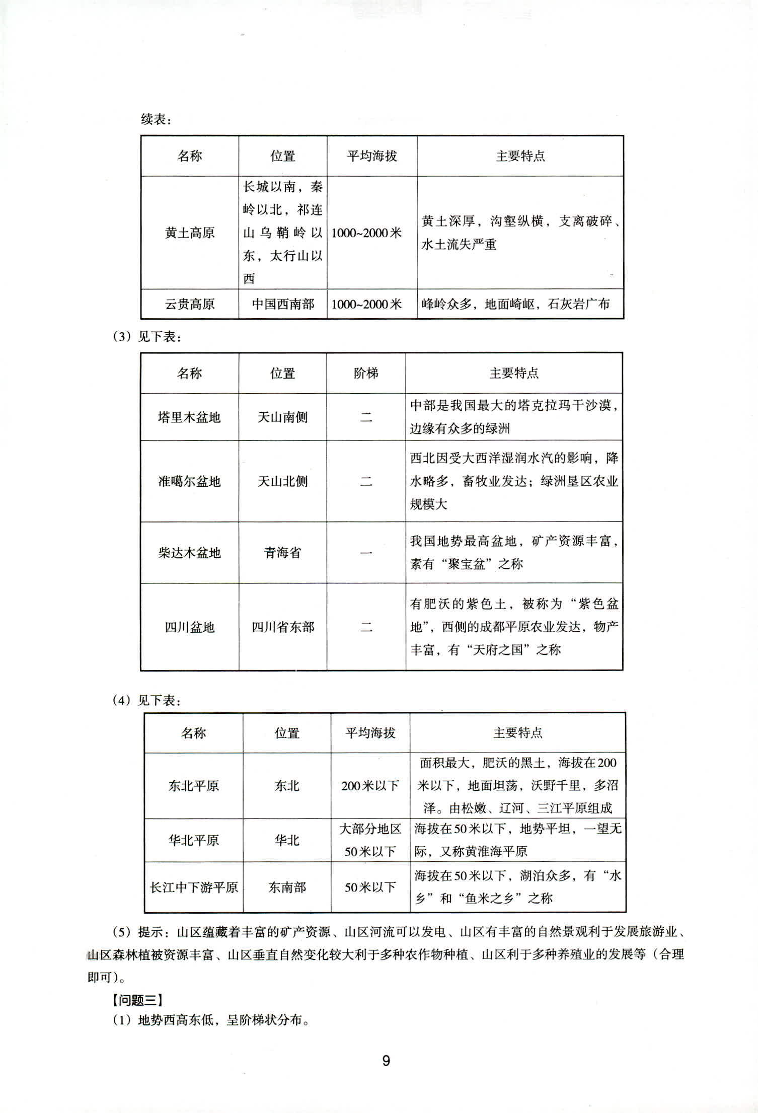 2018年新編助學讀本八年級地理上冊湘教版 第9頁