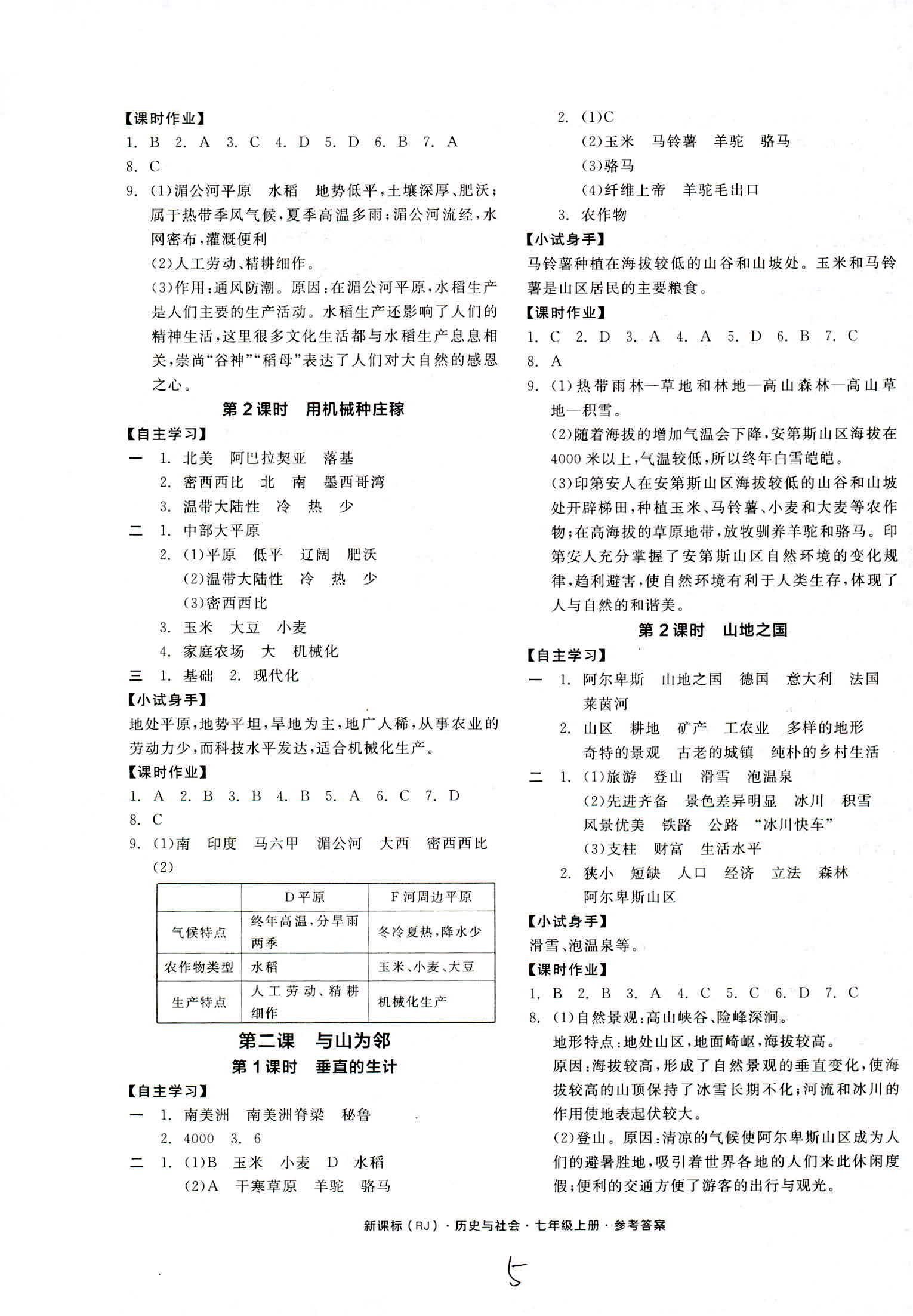 2018年全品學(xué)練考七年級(jí)中國(guó)歷史人教版 第5頁(yè)