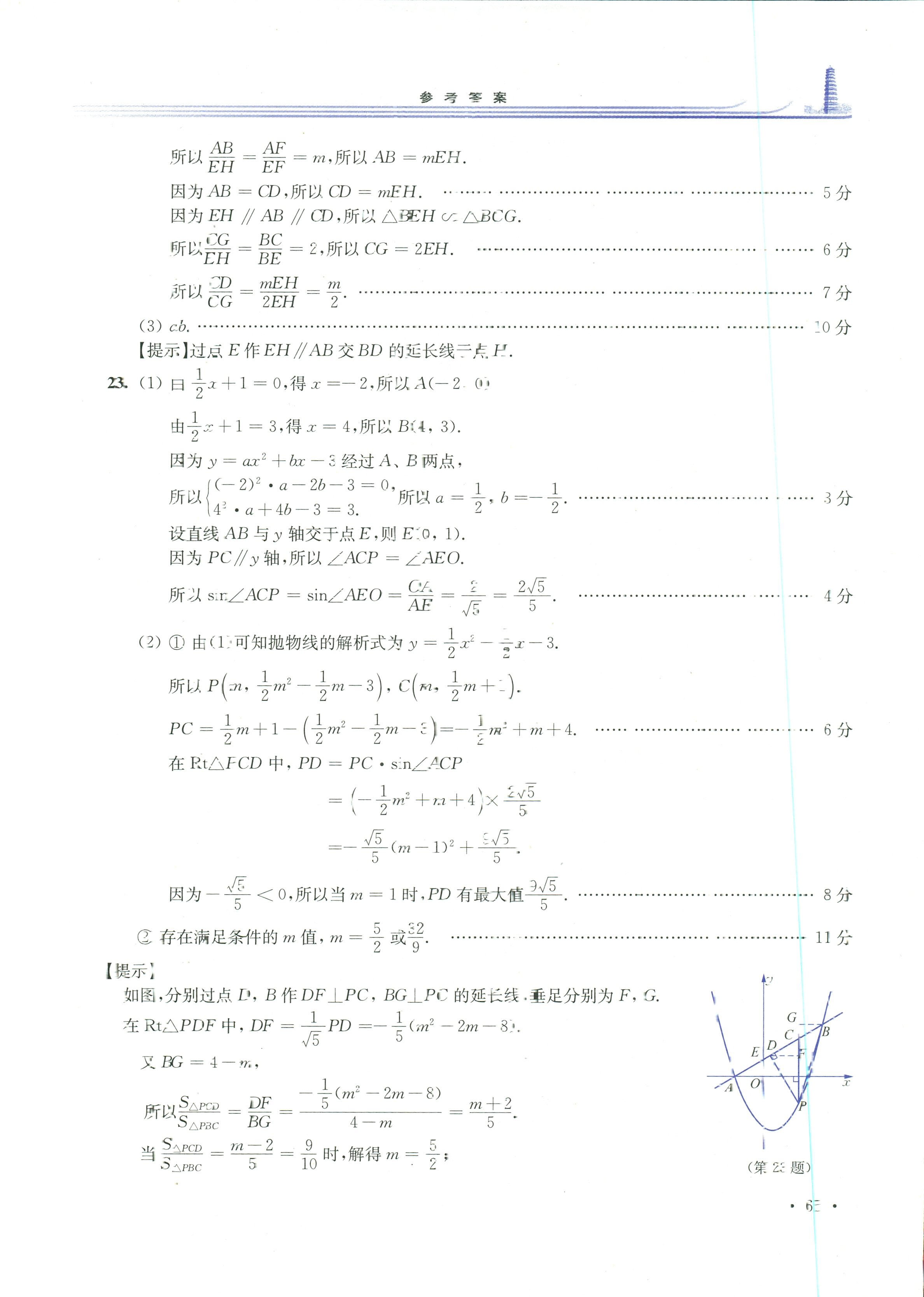 2017年學(xué)習(xí)檢測(cè)九年級(jí)數(shù)學(xué)華東師大版 第11頁