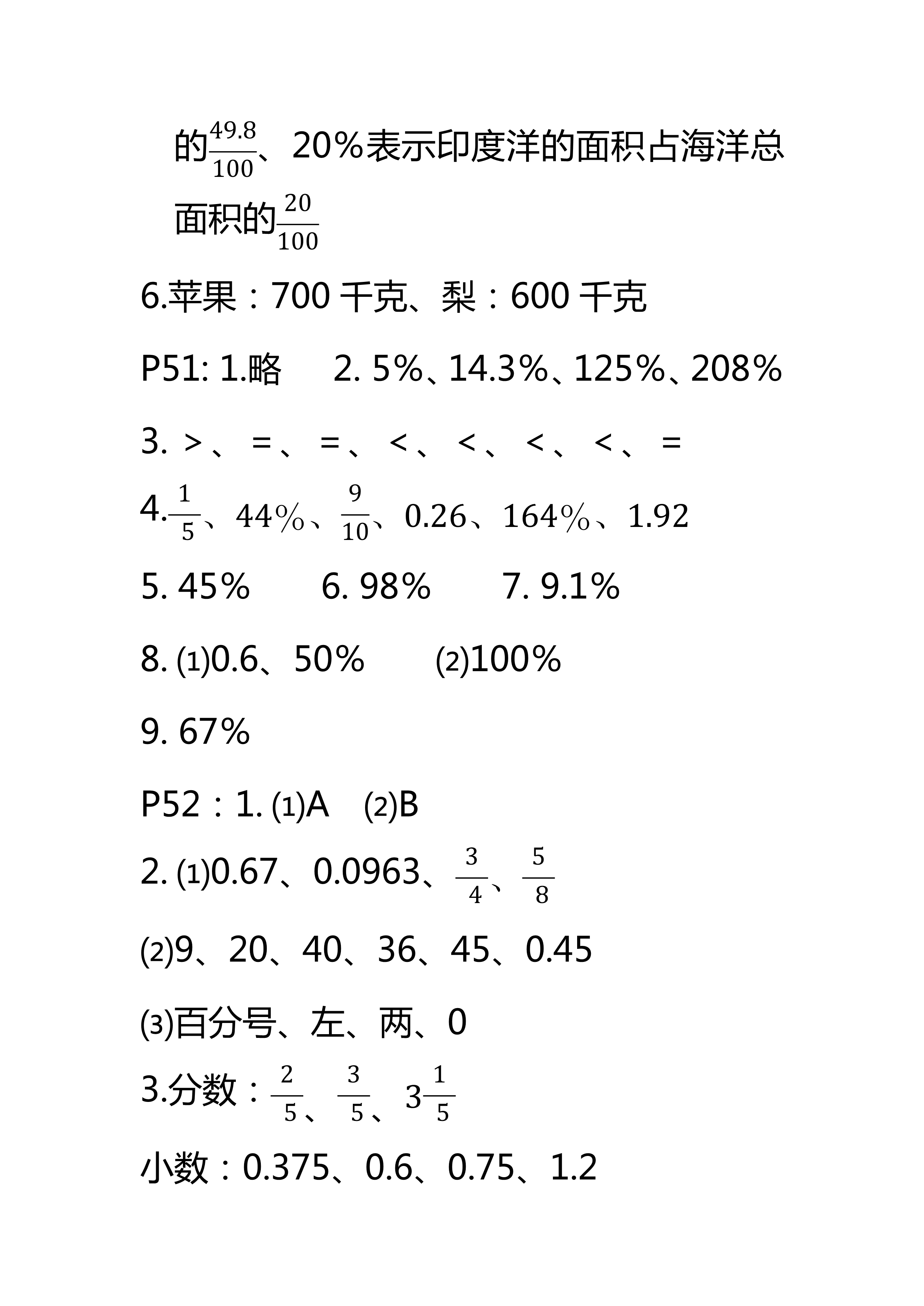 2018年領(lǐng)航新課標(biāo)數(shù)學(xué)練習(xí)冊六年級人教版 第14頁