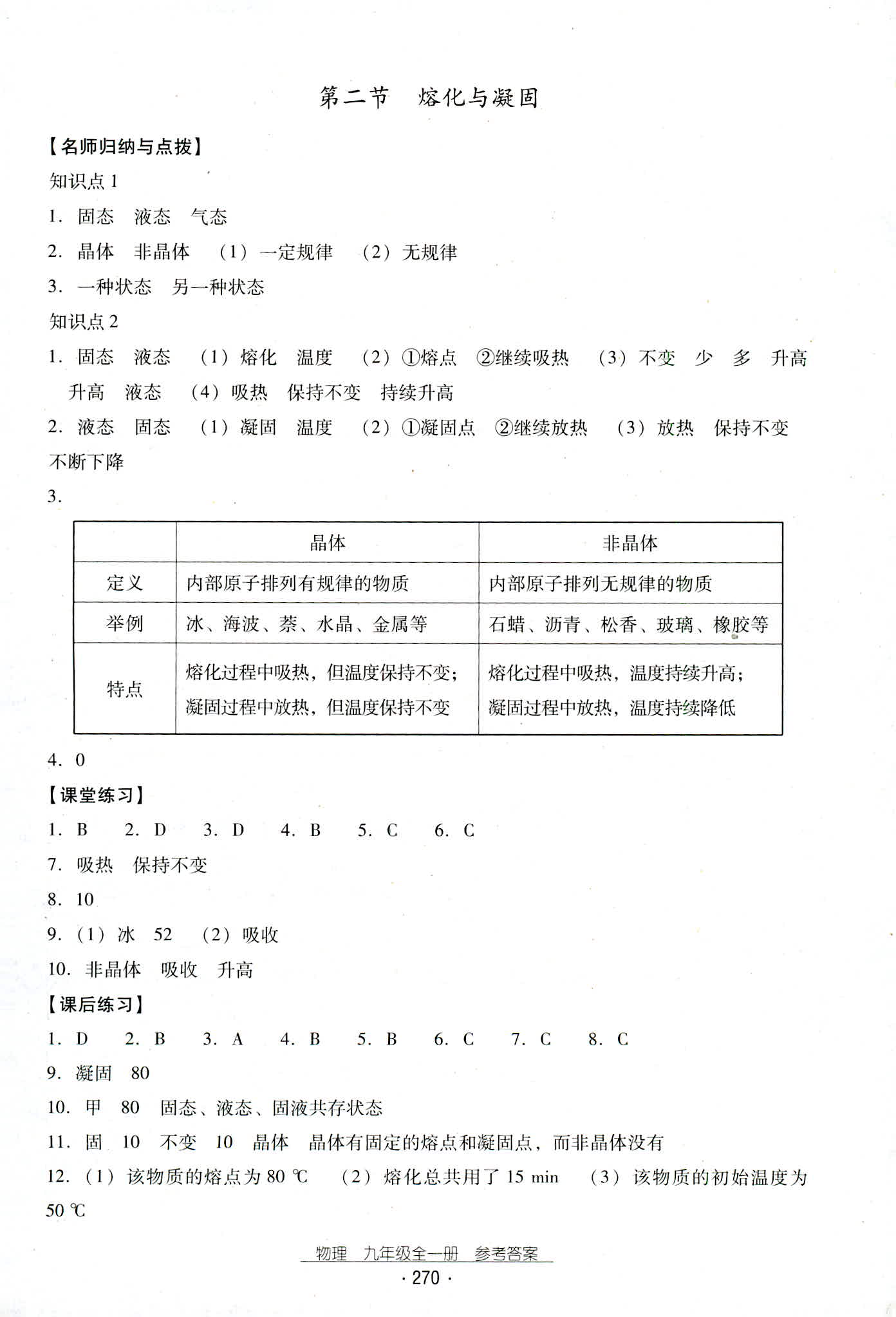 2018年云南省标准教辅优佳学案九年级物理人教版 第2页