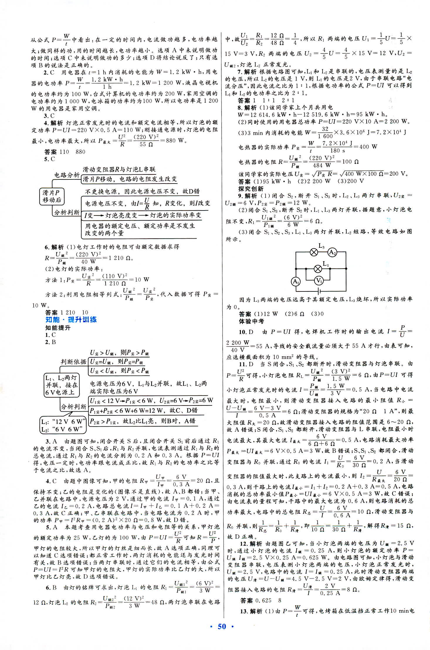 2018年同步測控優(yōu)化設計九年級物理滬科版 第22頁