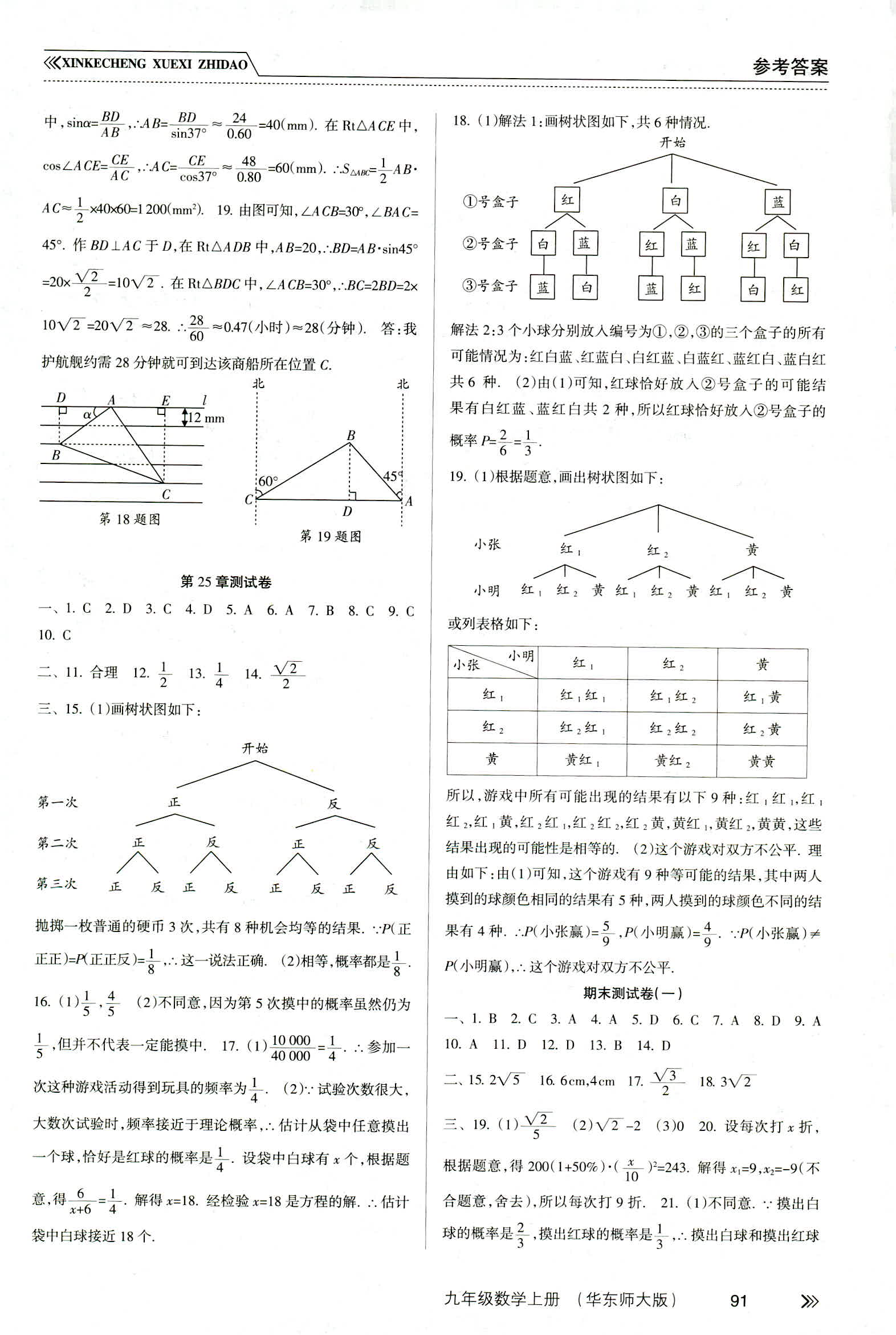 2018年新課程學(xué)習(xí)指導(dǎo)九年級(jí)數(shù)學(xué)華東師大版 第12頁