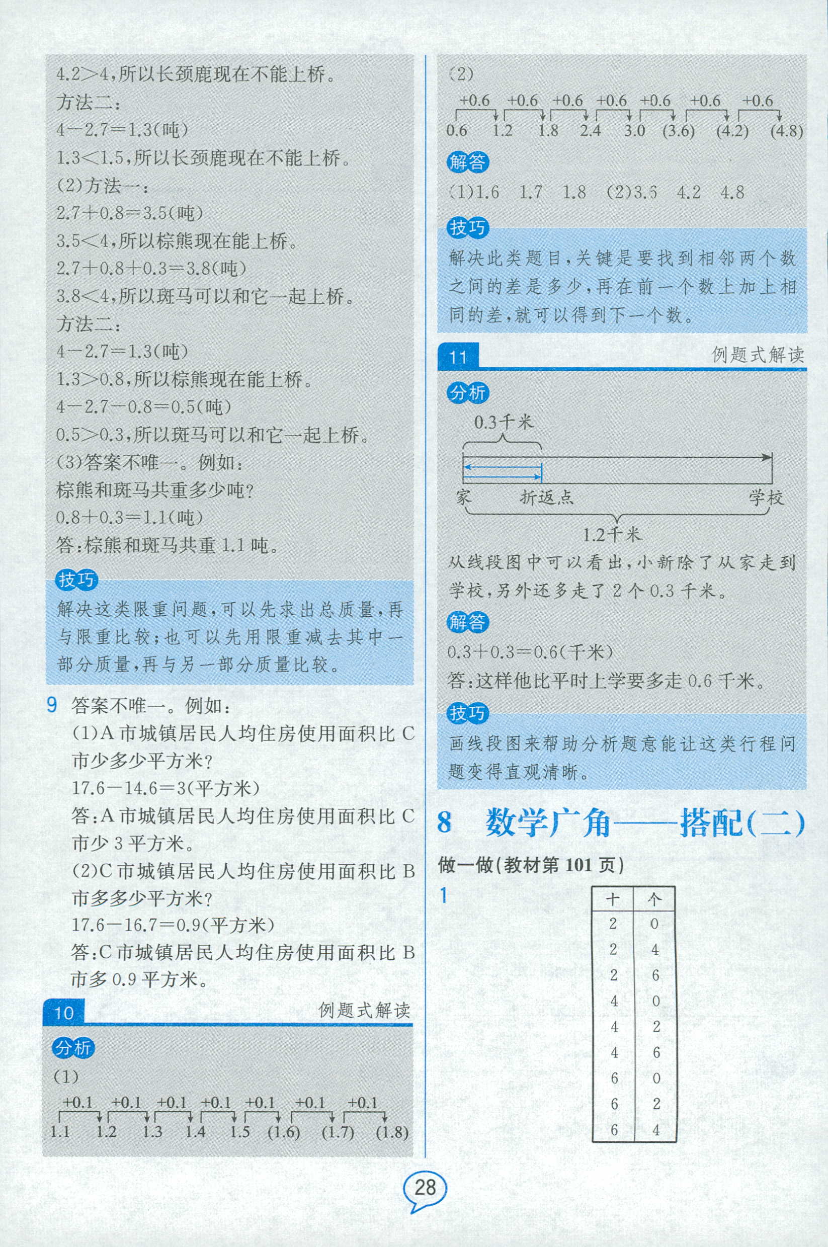 2018年教材解读三年级数学人教版 第44页