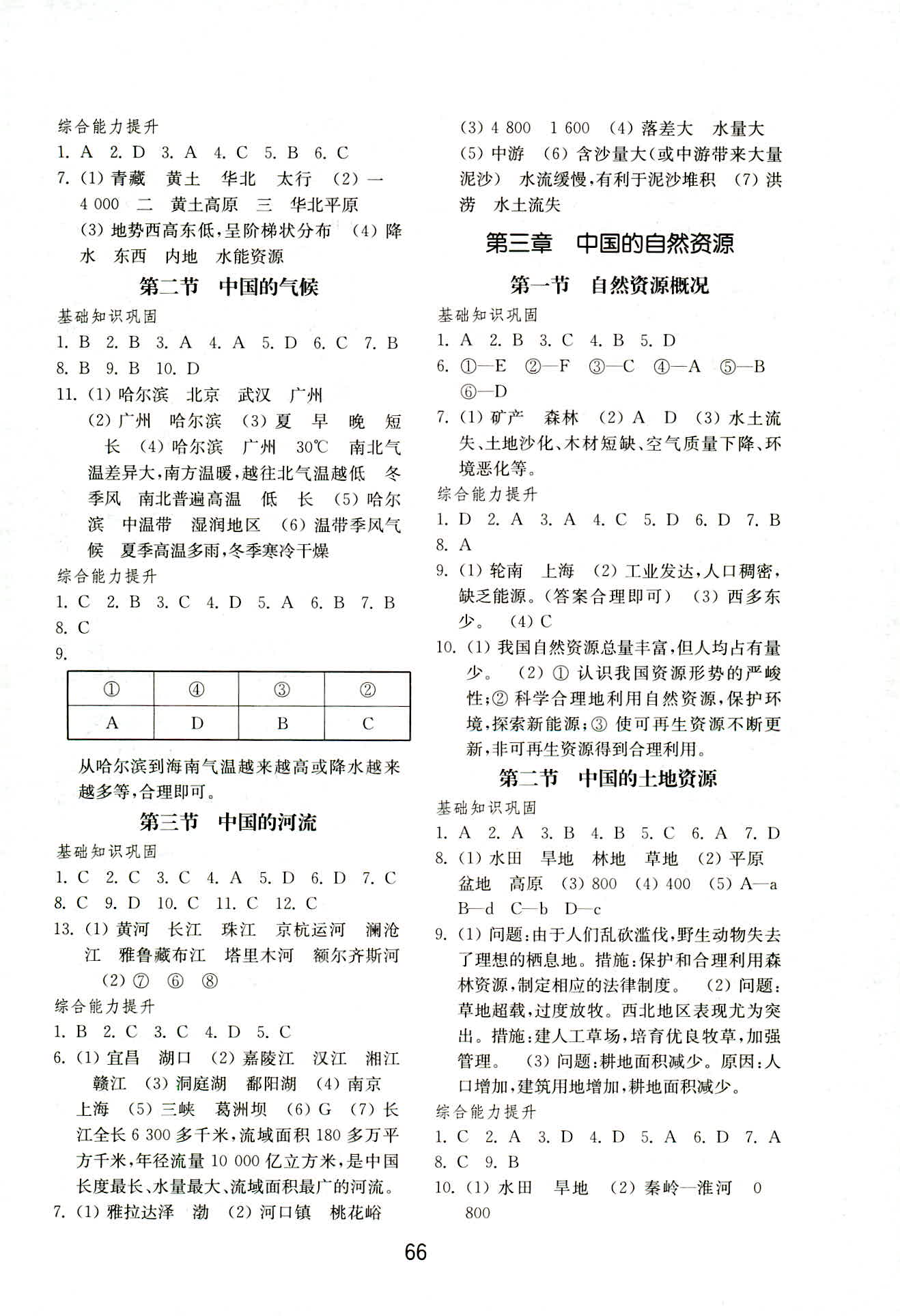 2018年初中基础训练八年级地理人教版山东教育出版社 第2页