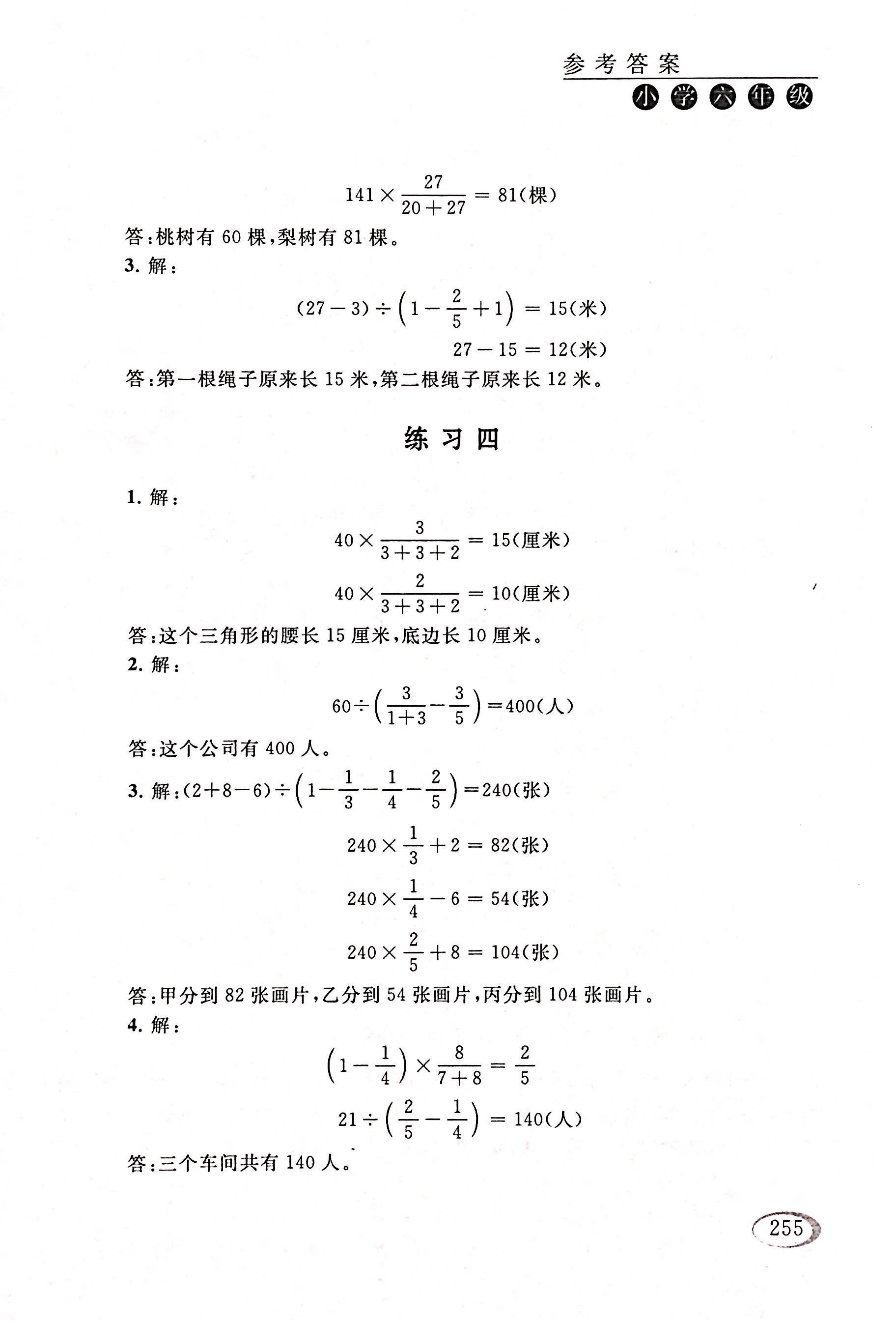 2017年同步奥数培优六年级数学人教版 第17页