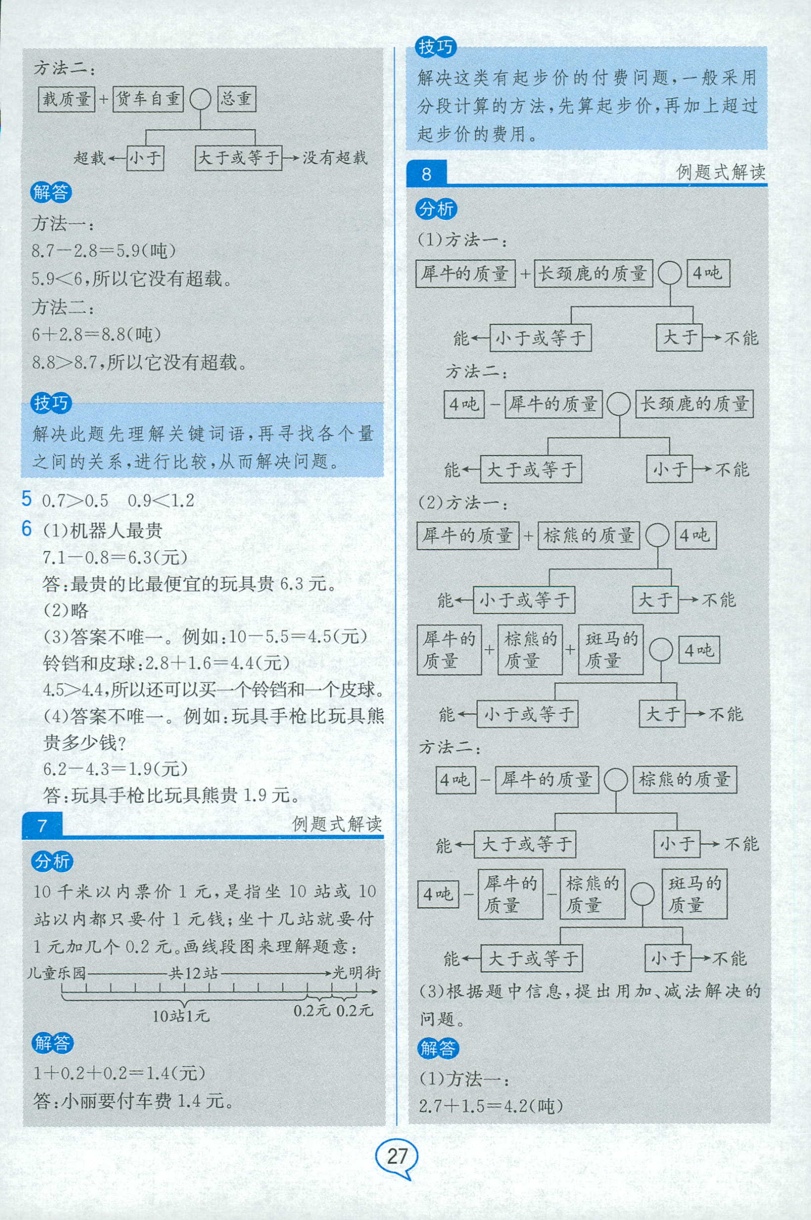 2018年教材解读三年级数学人教版 第43页