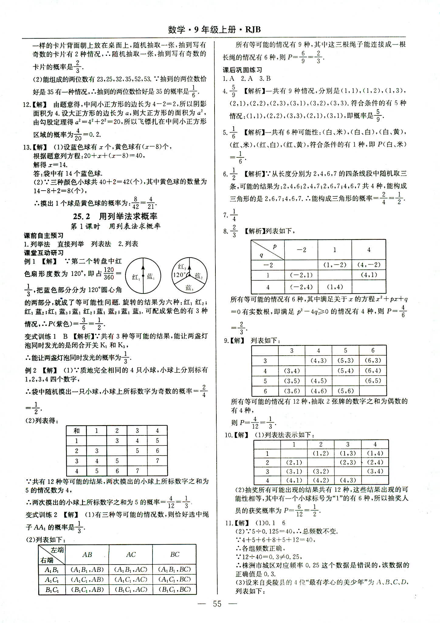 2018年樂享導(dǎo)學(xué)練習(xí)九年級數(shù)學(xué)人教版 第27頁