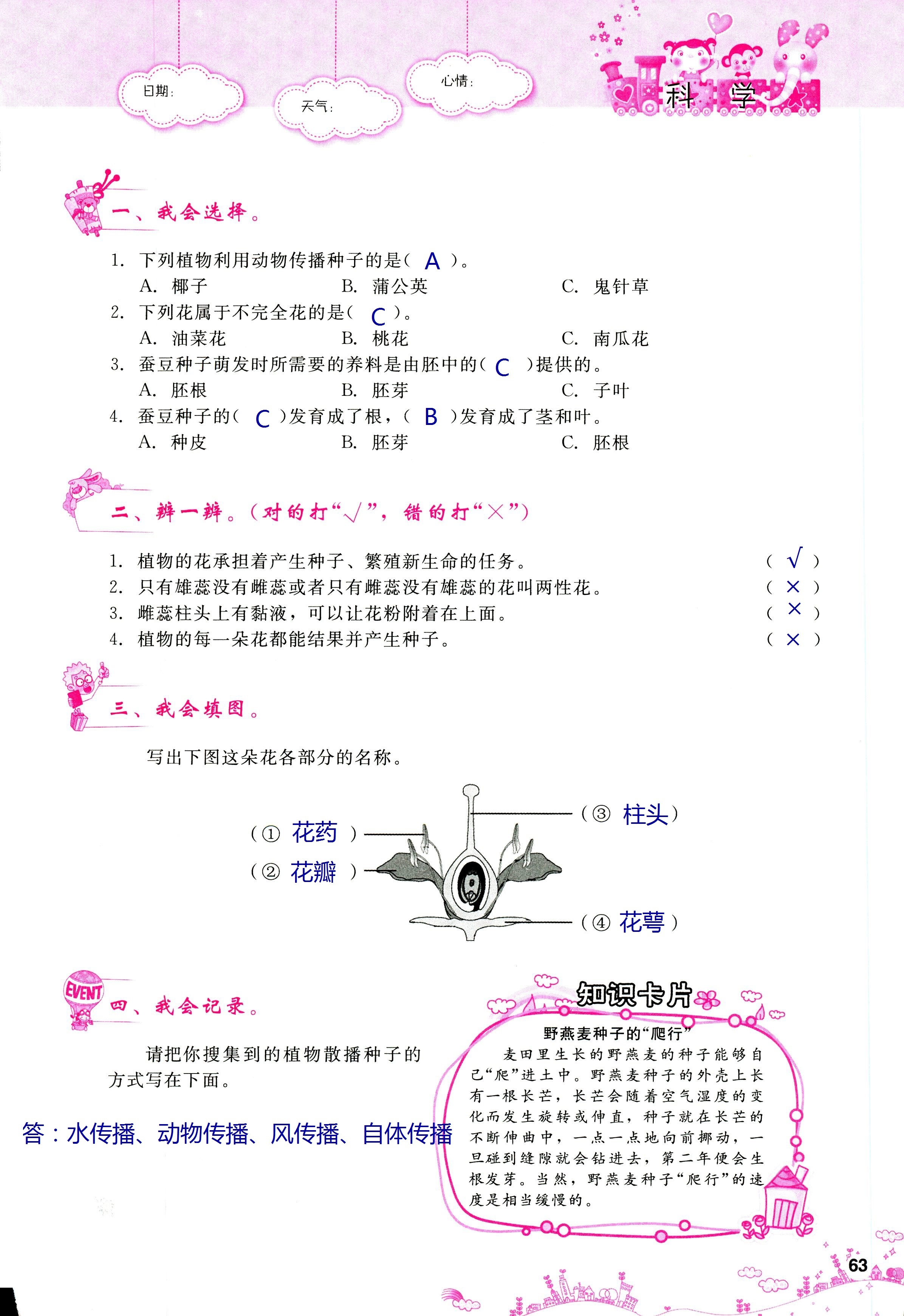 2018年天舟文化精彩暑假團(tuán)結(jié)出版社四年級(jí)數(shù)學(xué)其它 第63頁(yè)