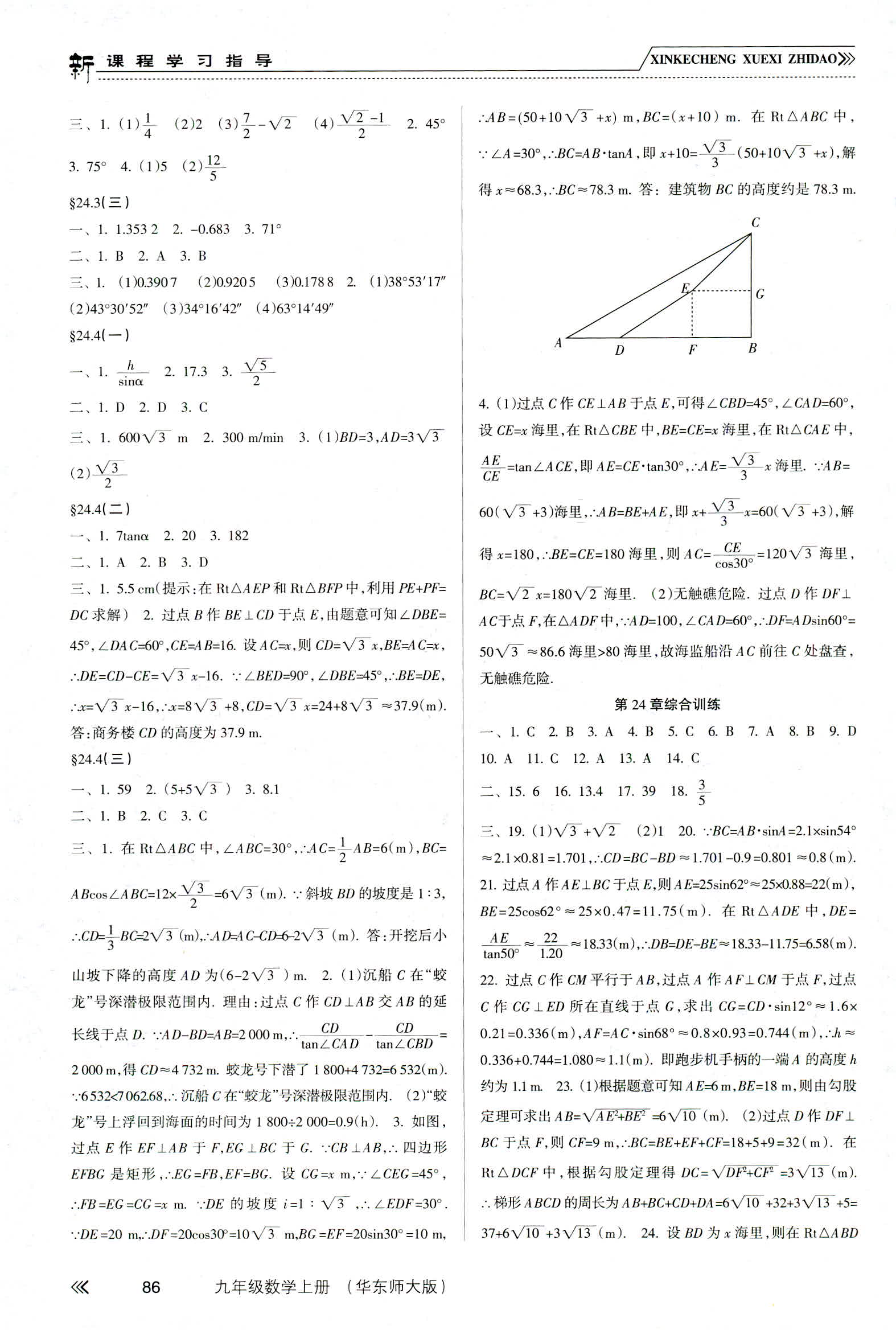 2018年新課程學習指導九年級數(shù)學華東師大版 第7頁