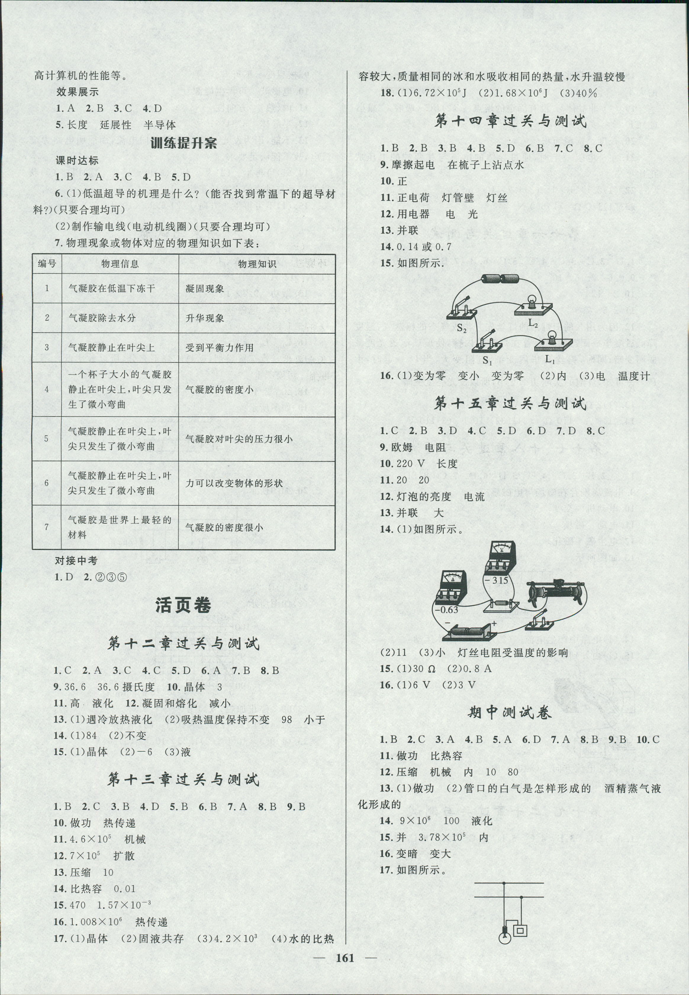 2018年夺冠百分百新导学课时练九年级物理人教版 第17页