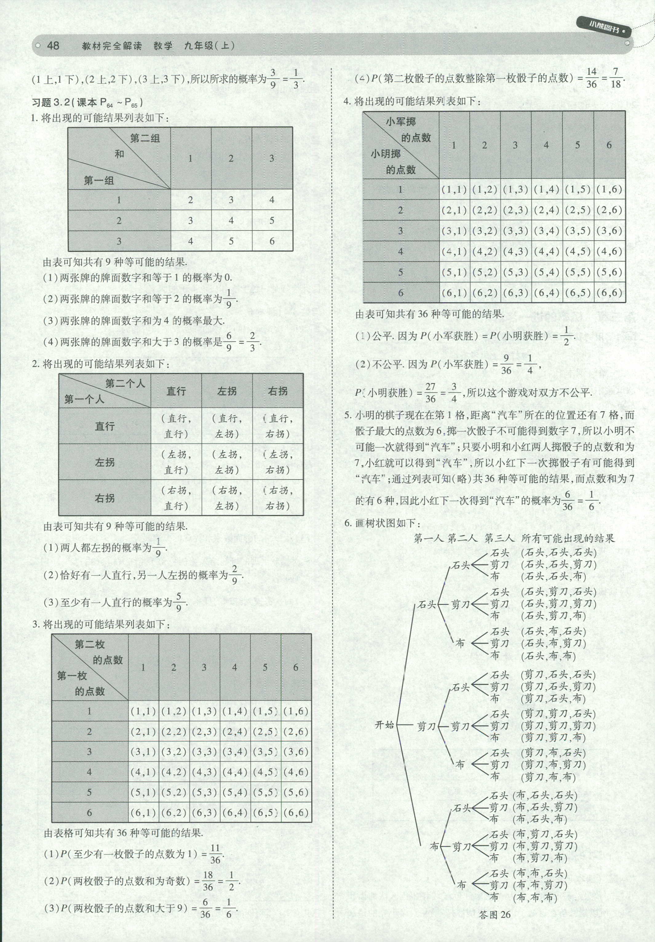 2018年教材完全解讀九年級數(shù)學(xué)北師大版 第48頁