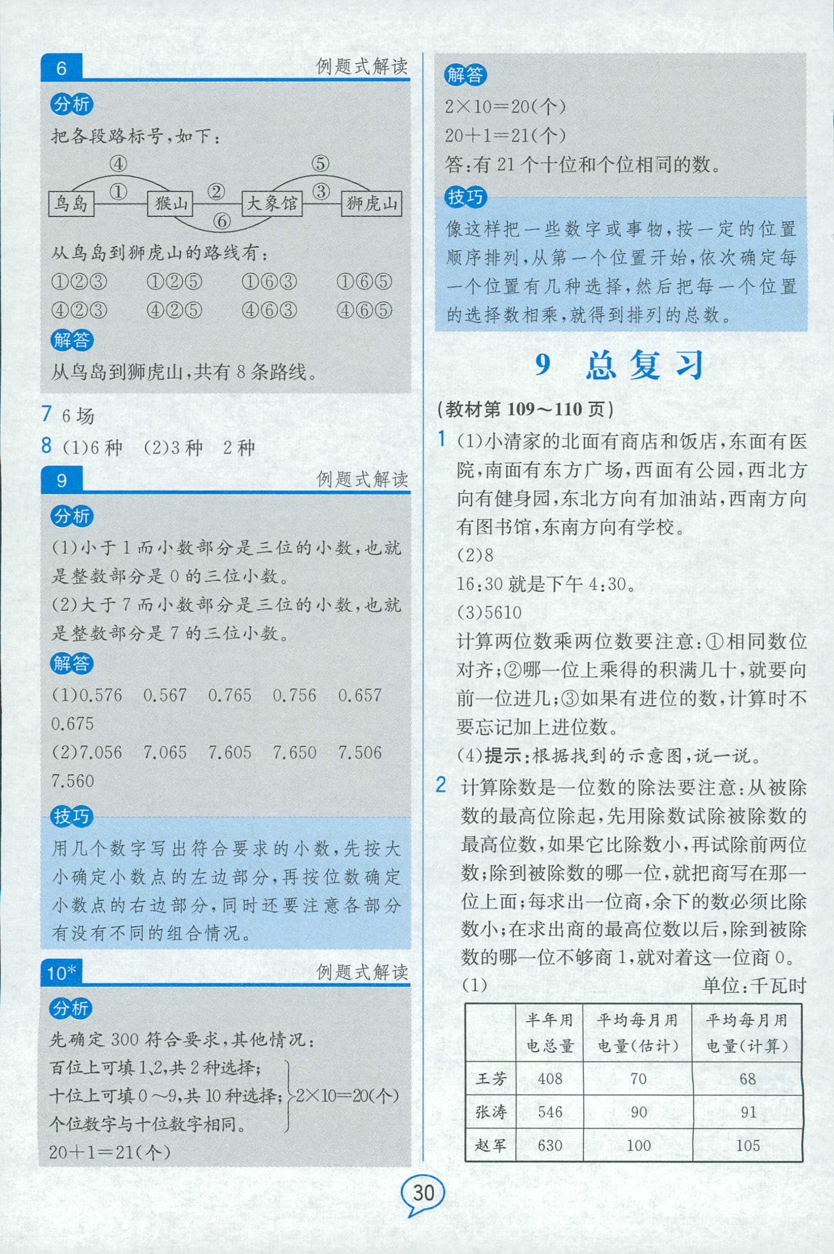 2018年教材解读三年级数学人教版 第46页