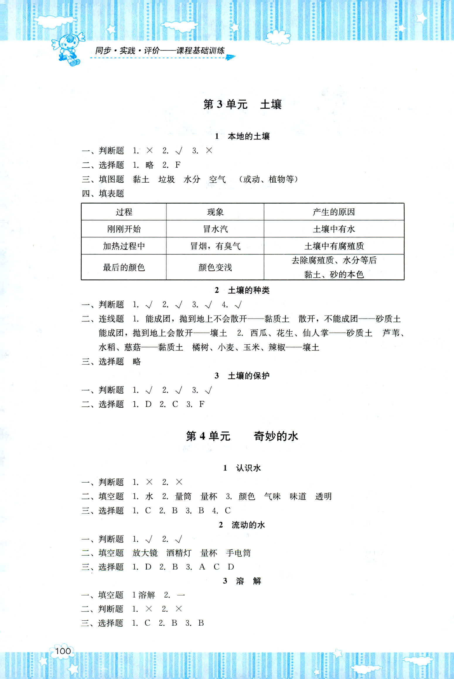 2018年課程基礎(chǔ)訓(xùn)練湖南少年兒童出版社三年級科學(xué)人教版 第2頁