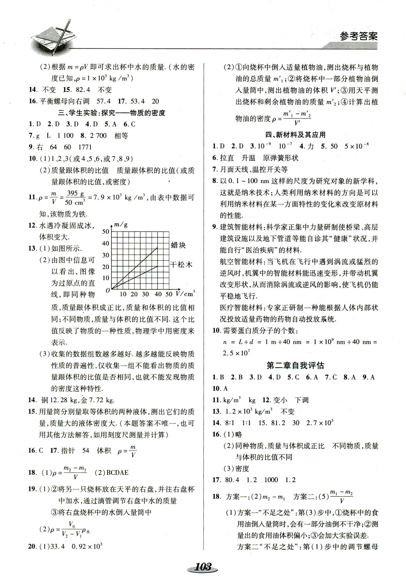 2018年同步練習(xí)冊陜西科學(xué)技術(shù)出版社八年級物理北師大版 第4頁