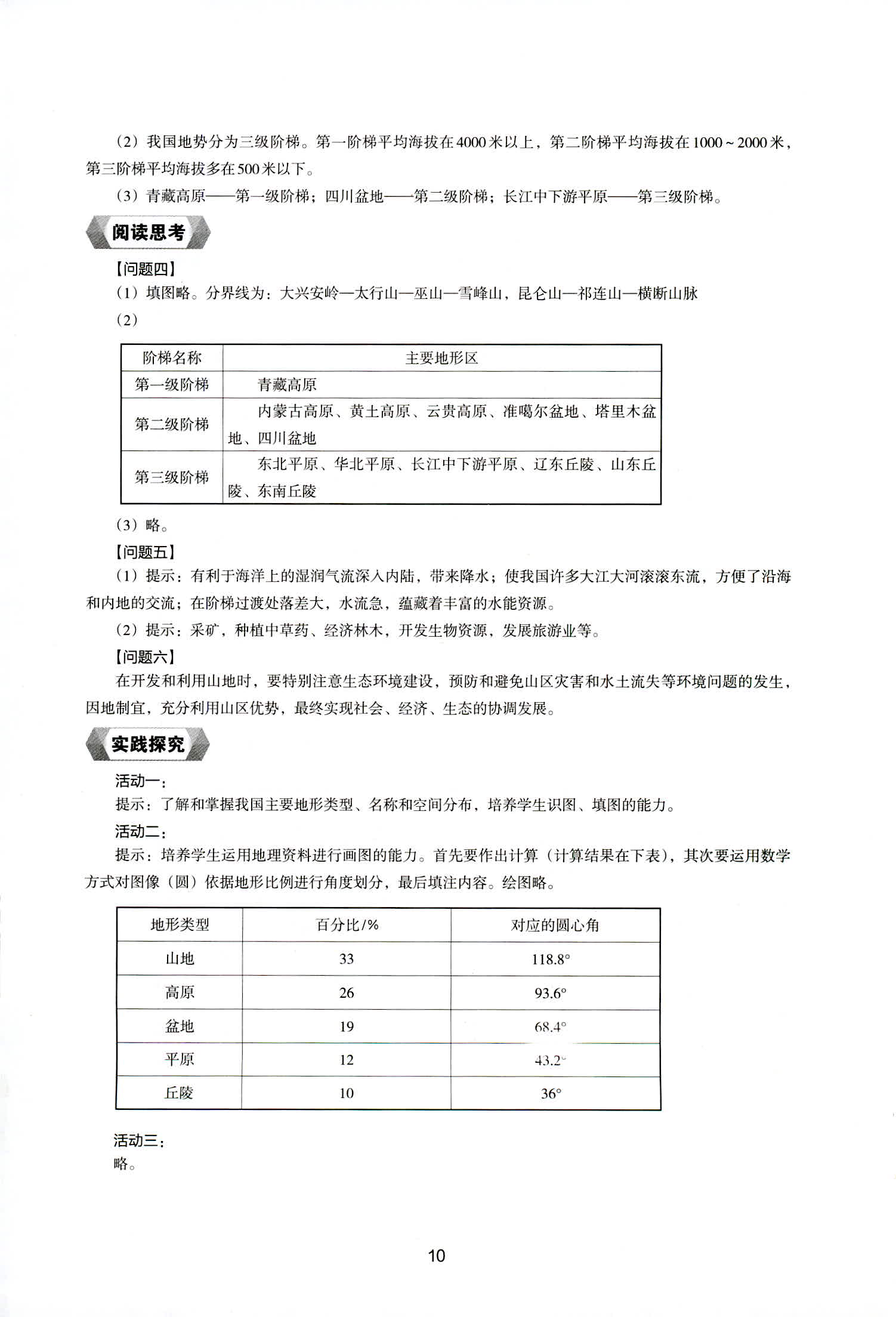 2018年新編助學讀本八年級地理上冊湘教版 第10頁