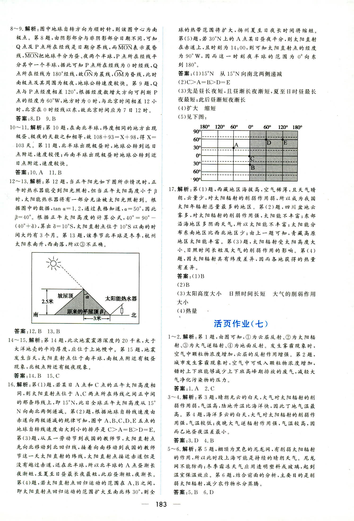 2018年新課程學(xué)習(xí)與測評必修一地理人教版 第21頁