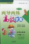 2018年新課標(biāo)兩導(dǎo)兩練高效學(xué)案六年級語文人教版