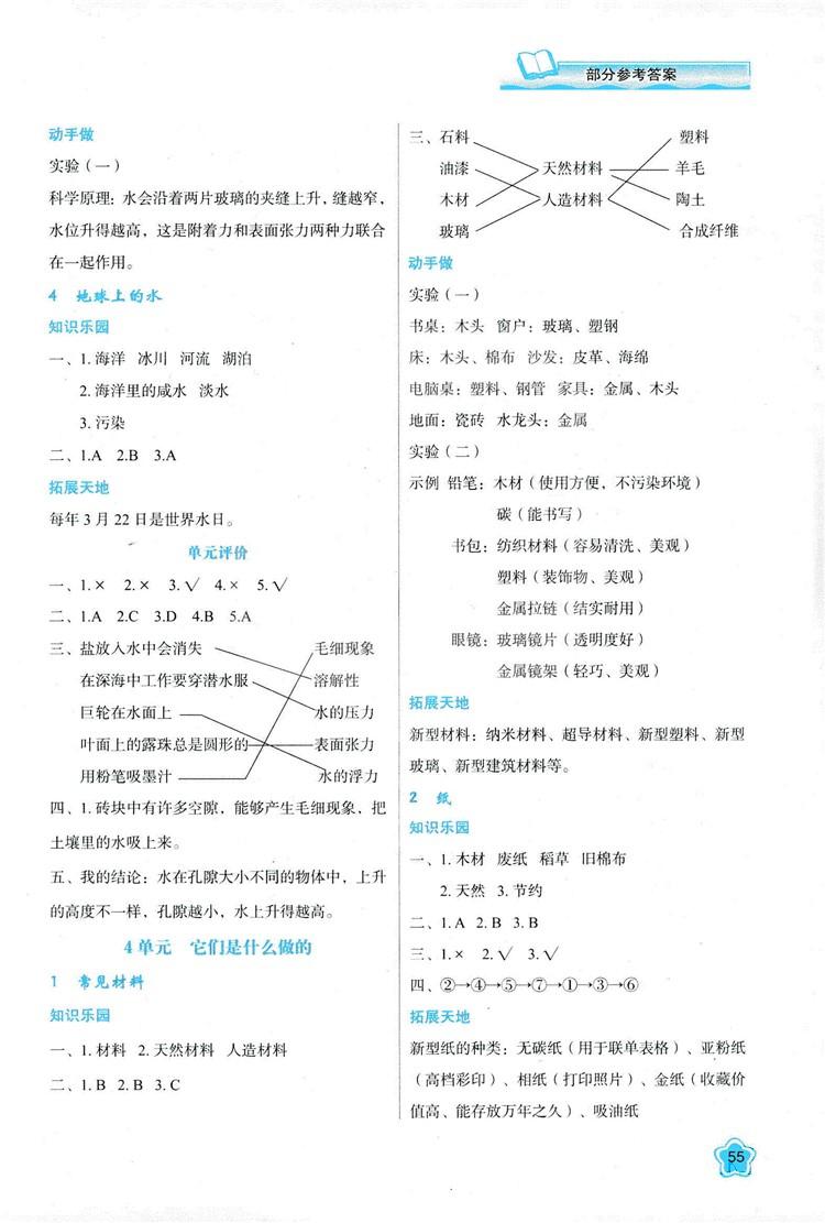 2018新課程學(xué)習(xí)與評價三年級上冊科學(xué)蘇教版B版 第3頁