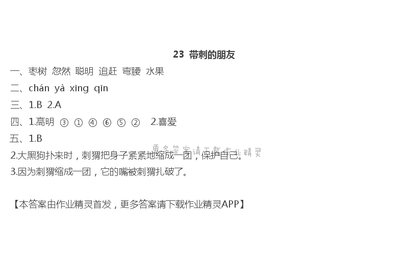 23带刺的朋友 - 23  带刺的朋友