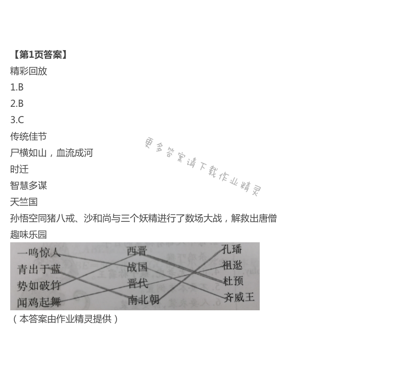 2021年暑假学习乐园八年级南方出版社 第1页