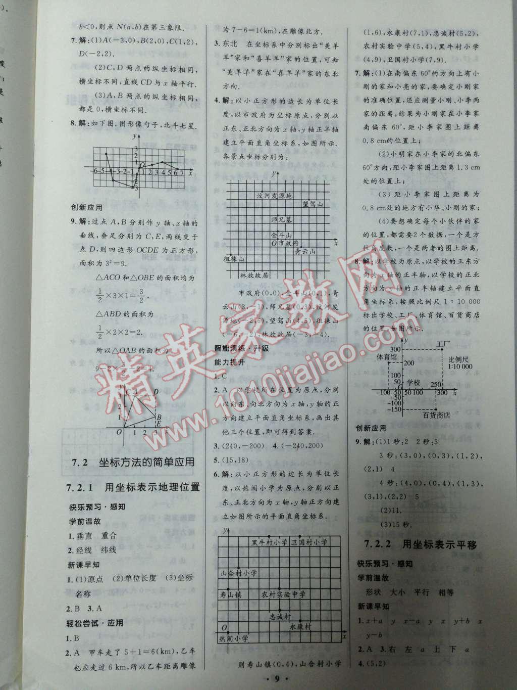 2014年初中同步测控优化设计七年级数学下册人教版 第11页