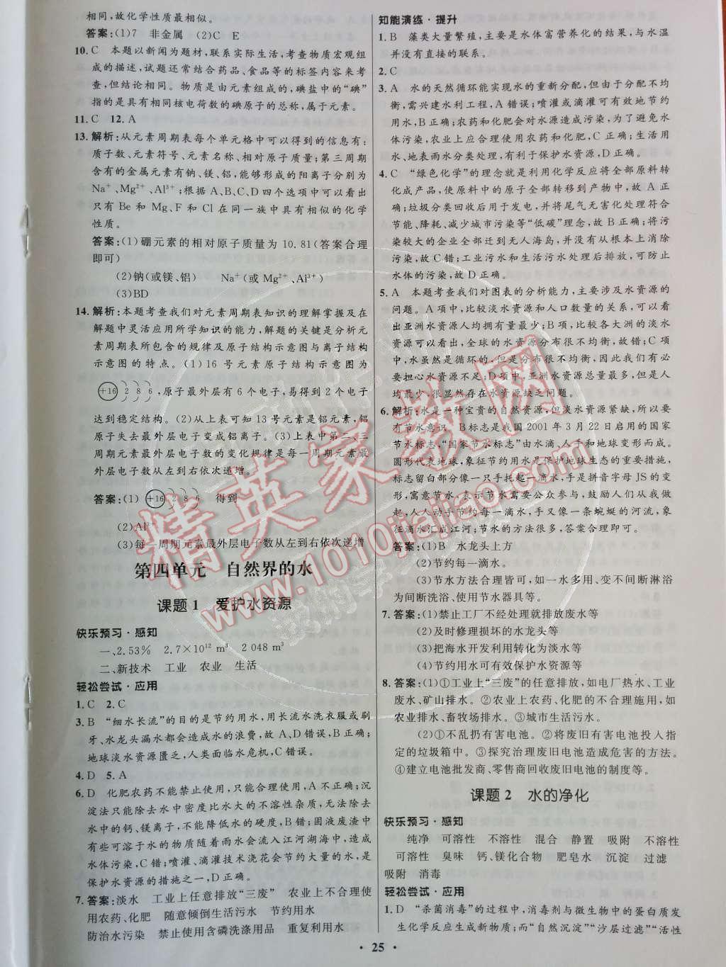 2014年初中同步測(cè)控優(yōu)化設(shè)計(jì)九年級(jí)化學(xué)上冊(cè)人教版 第12頁(yè)