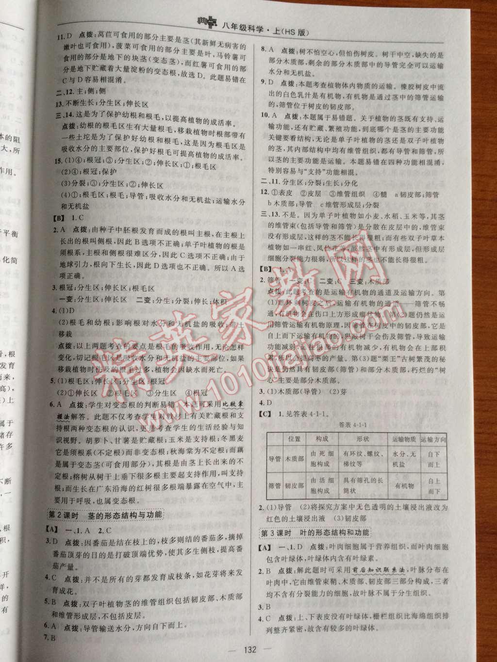 2014年典中點(diǎn)綜合應(yīng)用創(chuàng)新題八年級(jí)科學(xué)上冊(cè)華師大版 第16頁(yè)