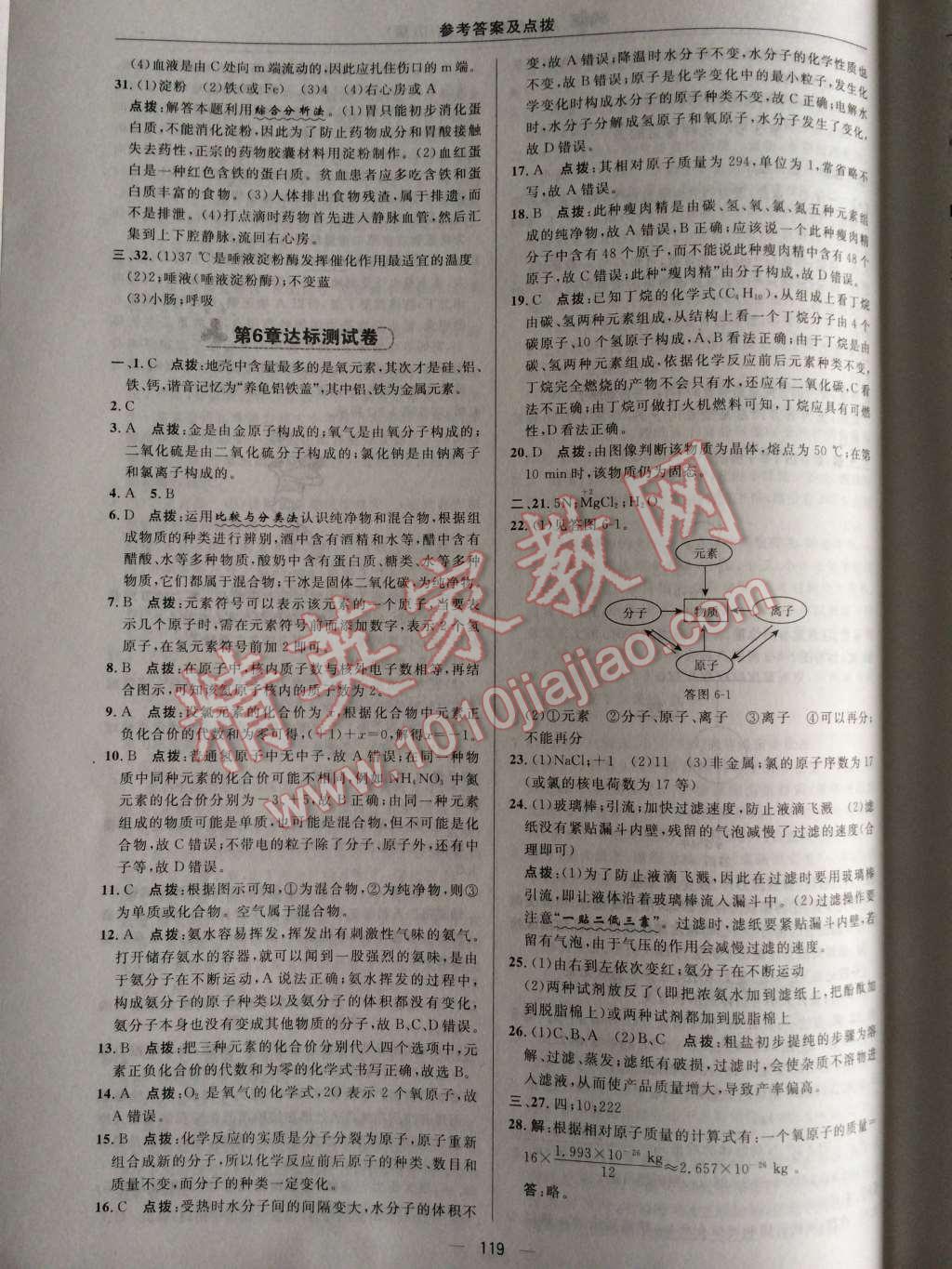 2014年典中點綜合應(yīng)用創(chuàng)新題八年級科學(xué)上冊華師大版 第36頁