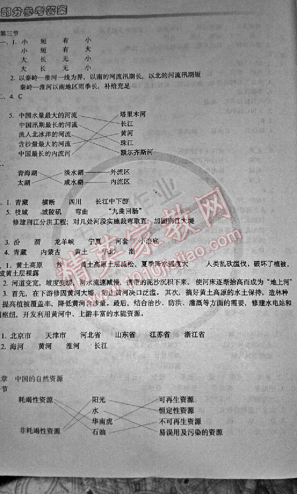 2014年地圖填充圖冊八年級(jí)上冊人教版中國地圖出版社 第8頁