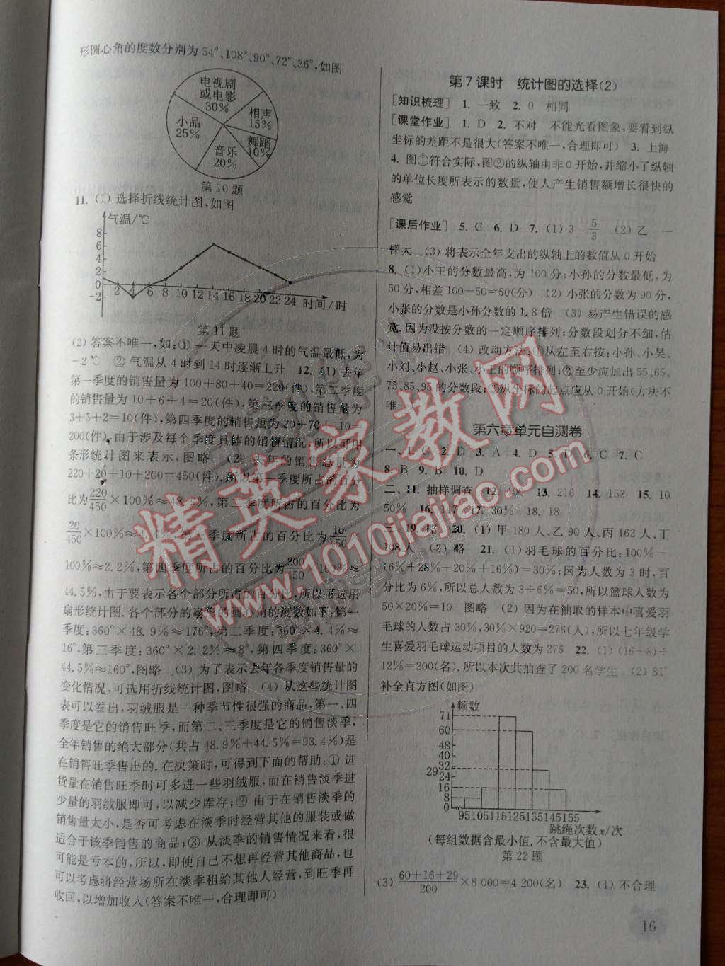 2014年通城學(xué)典課時(shí)作業(yè)本七年級(jí)數(shù)學(xué)上冊(cè)北師大版 第21頁(yè)