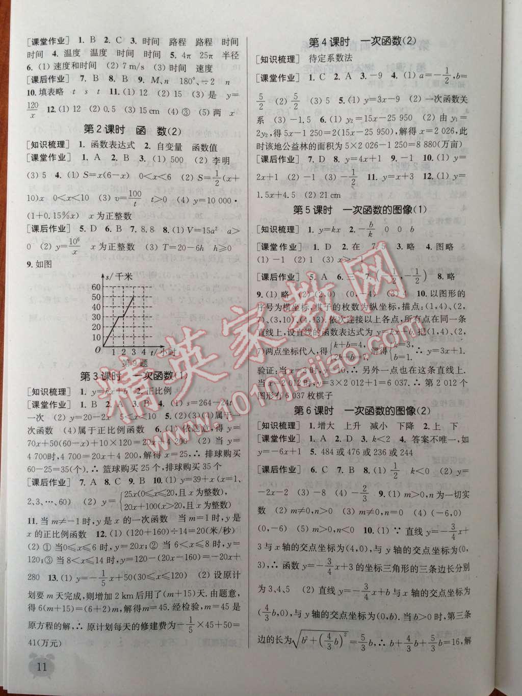 2014年通城學(xué)典課時作業(yè)本八年級數(shù)學(xué)上冊江蘇版 第15頁