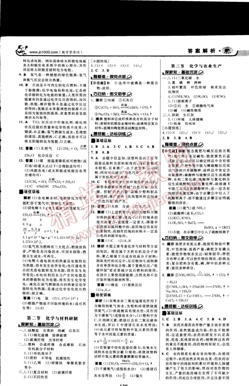 2014年世紀(jì)金榜金榜學(xué)案九年級化學(xué)下冊人教版 第12頁