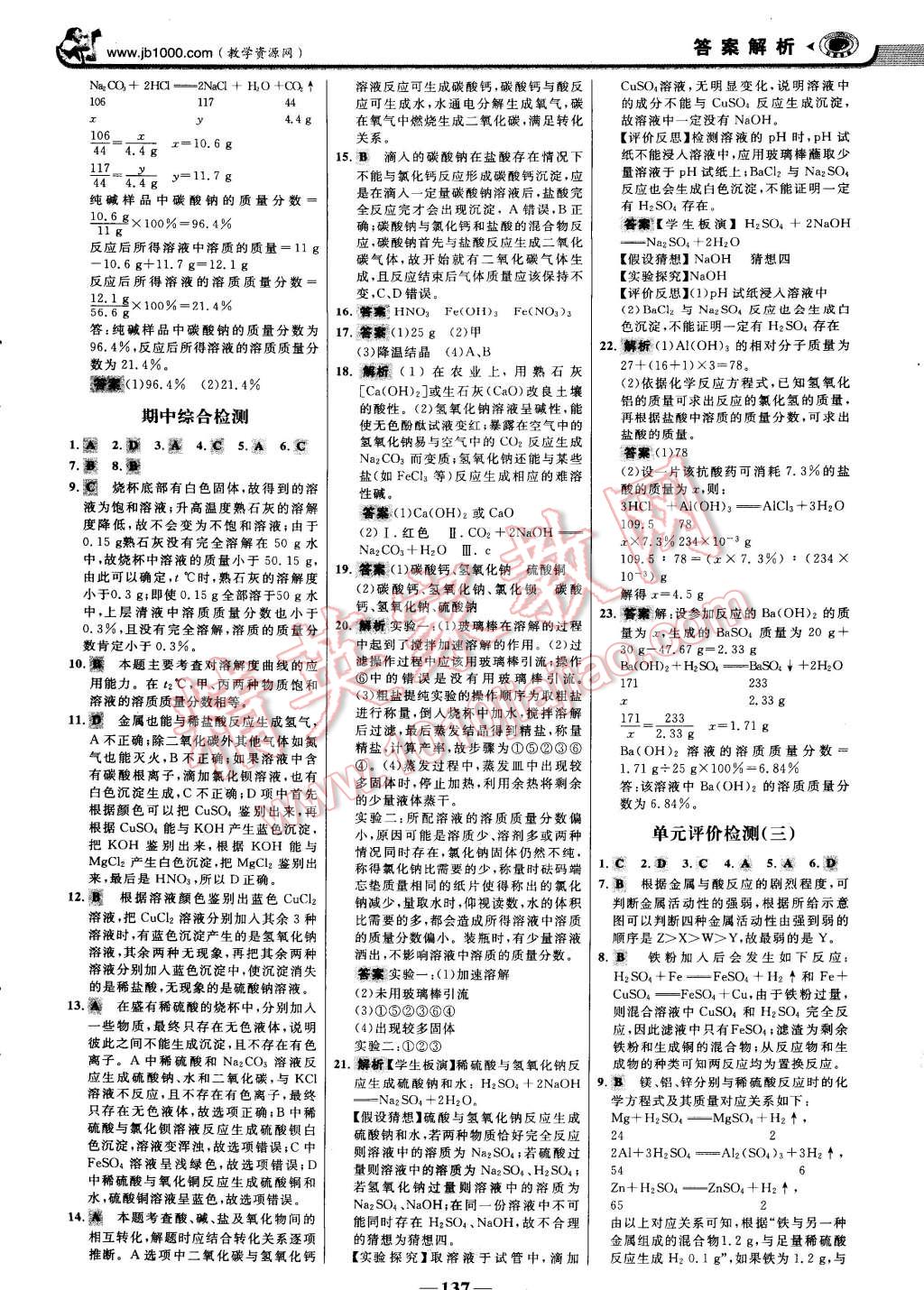 2014年世紀金榜金榜學(xué)案九年級化學(xué)下冊人教版 第20頁